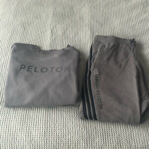 Peloton Gray Crewneck Sweater